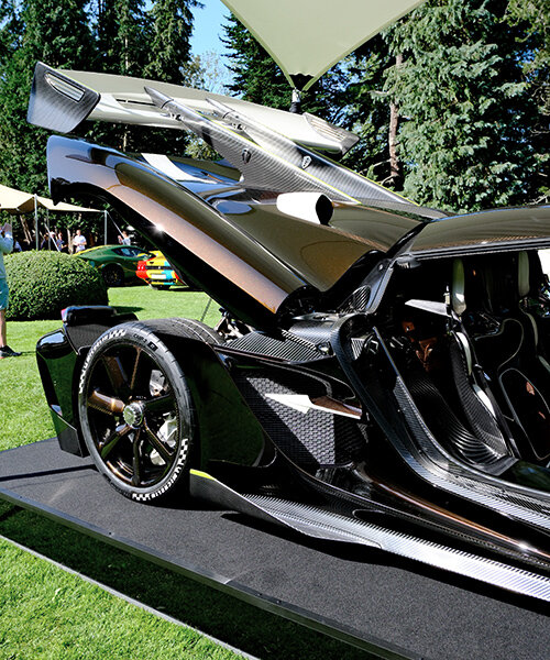 sadair’s spear by koenigsegg shows sculpted body during aurora concours debut in sweden