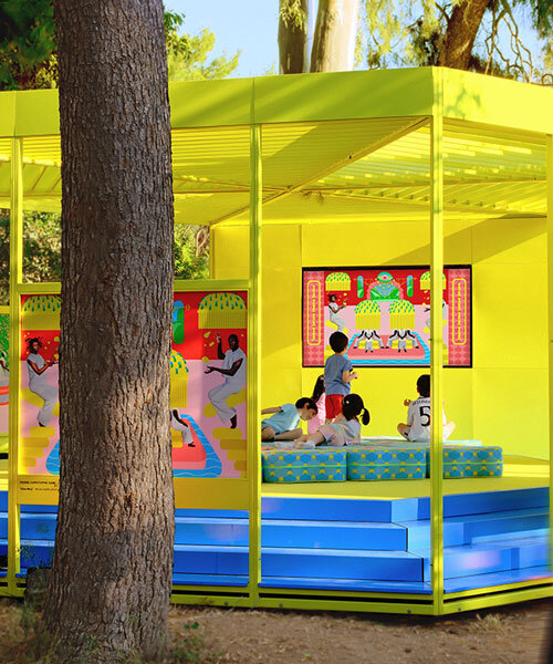 sanctuary of dreams: toguna world's nomadic temple for collective visioning lands in athens
