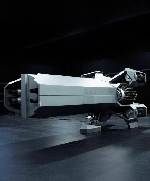 vollebak launches SAGA’s spaceshop, an interstellar delivery vehicle with panels that flip up
